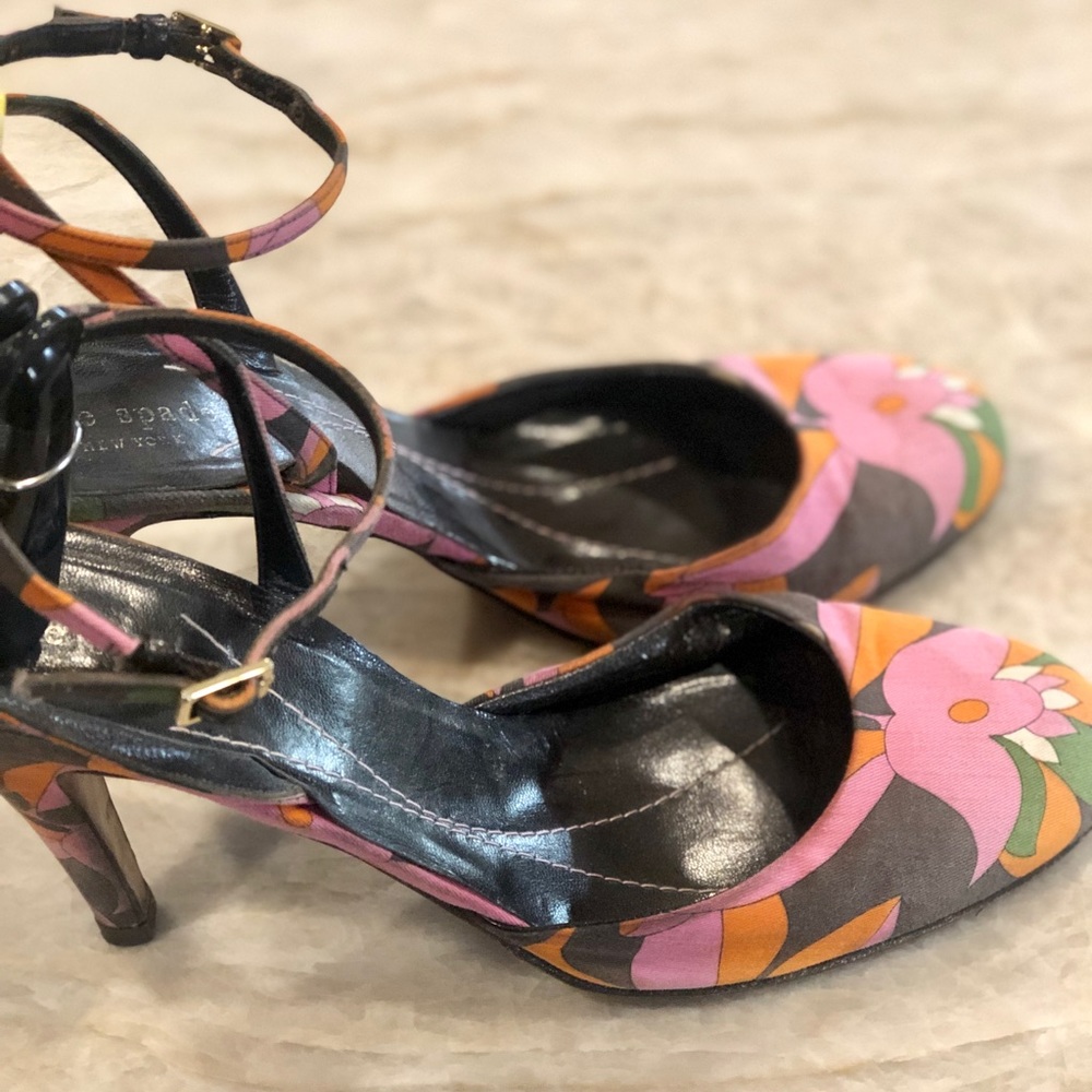 Kate Spade pattern heels